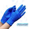 Paramount Nitrile Disposable Gloves, 4 mil Palm , Nitrile, Powder-Free, L, 1000 PK, Ice Blue L